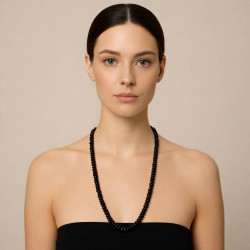 Collier Obsidienne Noire | Hélène Riu