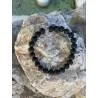 Bracelet Pierre de Lave 8mm - Ancrage et Force - Bijou lithothérapie Lave