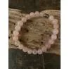 Bracelet Quartz Rose 8mm - Amour Inconditionnel - Bijou lithothérapie Quartz