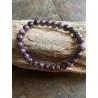 Bracelet Charoïte Sibérie 8mm - Transformation Spirituelle - Bijou lithothérapie bien-être