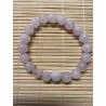 Bracelet Quartz Rose 10mm Amour Inconditionnel - Bijou lithothérapie Quartz