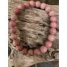 Bracelet Rhodonite Rose 8mm Amour de Soi - Bijou lithothérapie bien-être