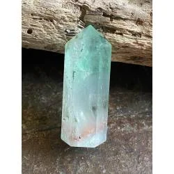 Obélisque Fluorite - Pierre Clarté Mentale - Bijou lithothérapie bien-être